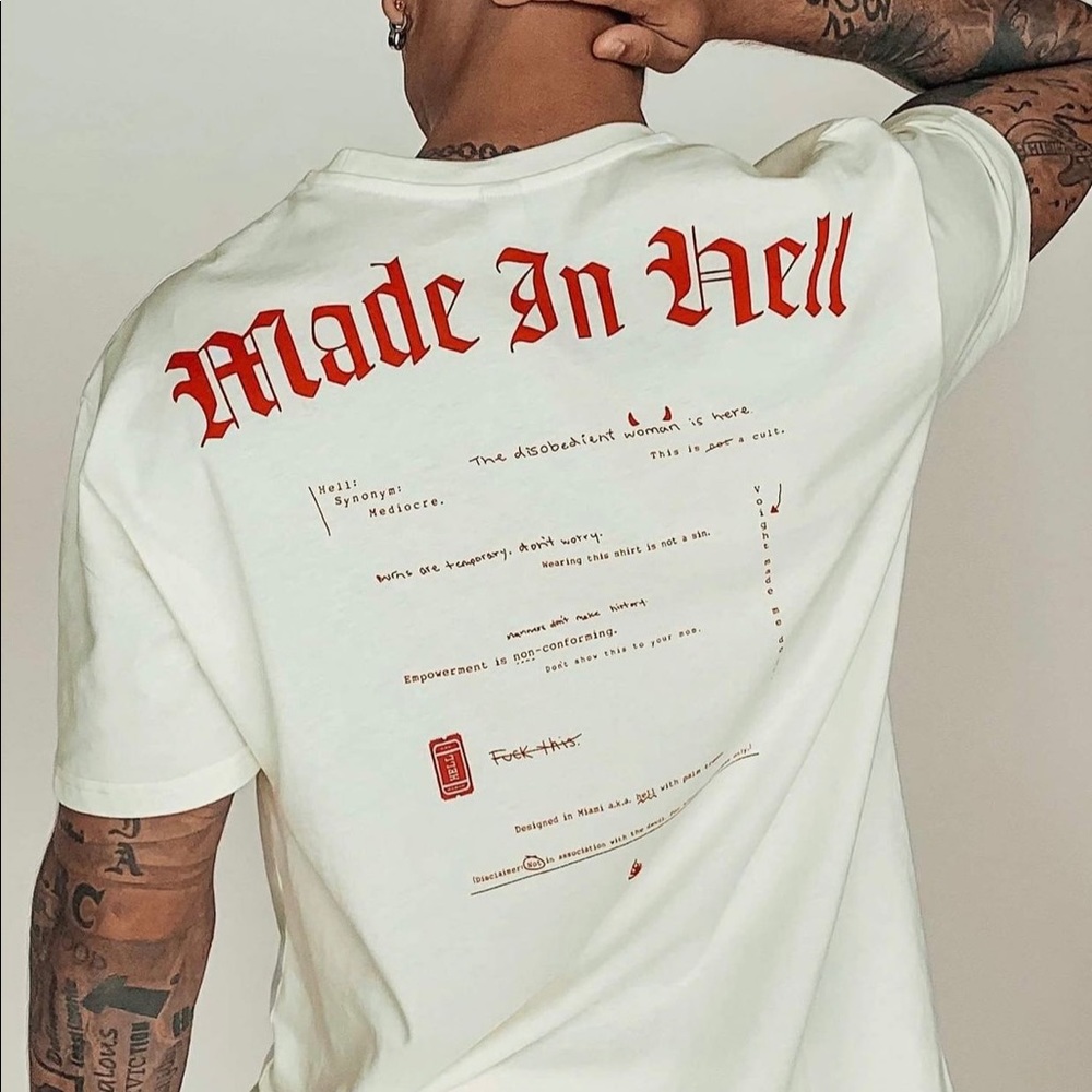 Valentina Voight Made in Hell T shirt